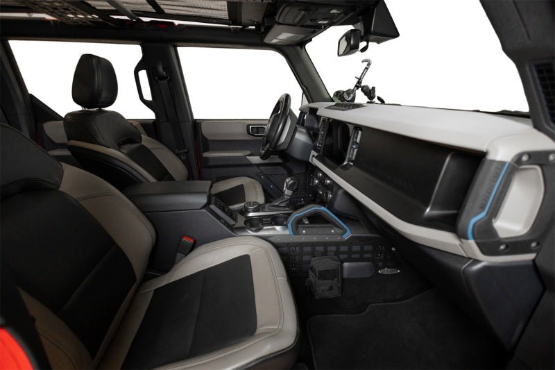 Addictive Desert Designs ADD 21-23 Ford Bronco & Bronco Raptor Center Console Molle Panels AC2302201NA AC2302201NA Photo - Mounted