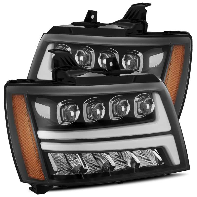 AlphaRex 07-13 Toyota Tundra / 08-17 Sequoia PRO-Series Projector Headlights Chrome w/Seq. Sig. + DR 880827 880827 Photo - Primary