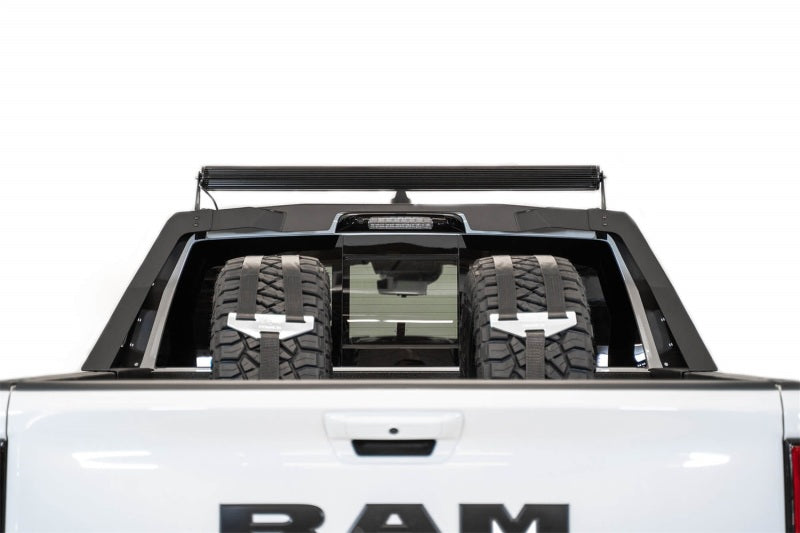 Addictive Desert Designs 2021 Dodge Ram 1500 TRX Stealth Fighter Chase Rack - Hammer Black C6215521101NA C6215521101NA Photo - Mounted