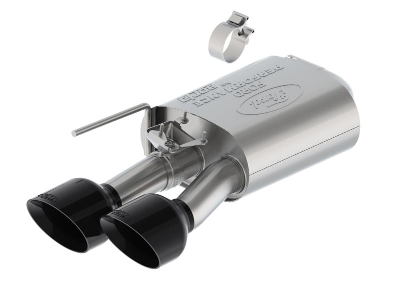 Ford Racing 2024 Mustang 5.0L Extreme Active Axle-Back w/Valance - Black Tip M-5230-M5EBVA M-5230-M5EBVA Photo - Unmounted