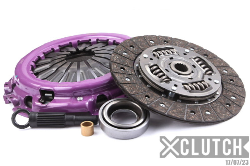 XCLUTCH 87-88 Nissan 200SX SE 3.0L Stage 1 Extra HD Sprung Organic Clutch Kit XKNI24001-1AX XKNI24001-1AX Photo - Primary