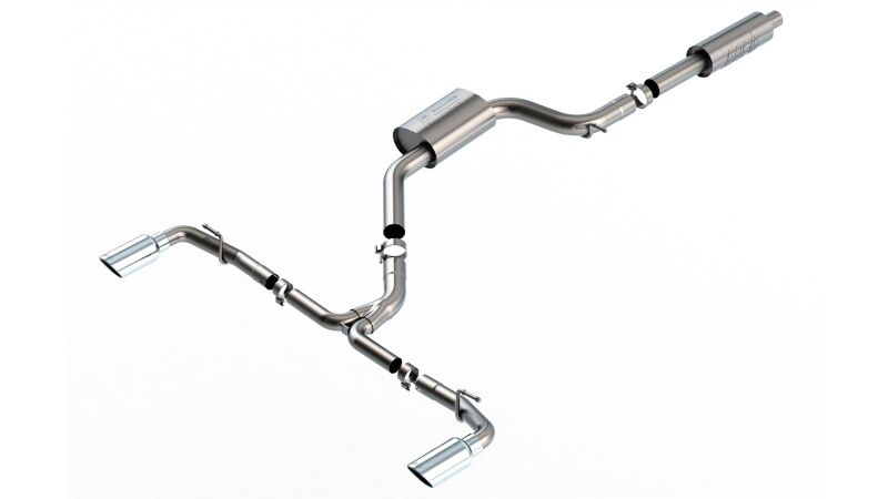 Borla 20-22 GOLF VIII GTI 2.0L I4 W/OPF DSG/MT TOURING ECE-R59 APPROVED CAT-BACK EXHAUST 1014052 1014052 Photo - Primary