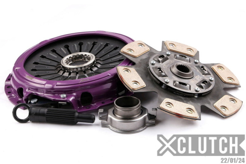 XCLUTCH 07-17 Mitsubishi Lancer EVO X 2.0L Stage 2 Sprung Ceramic Clutch Kit XKMI24011-1B XKMI24011-1B Photo - Primary