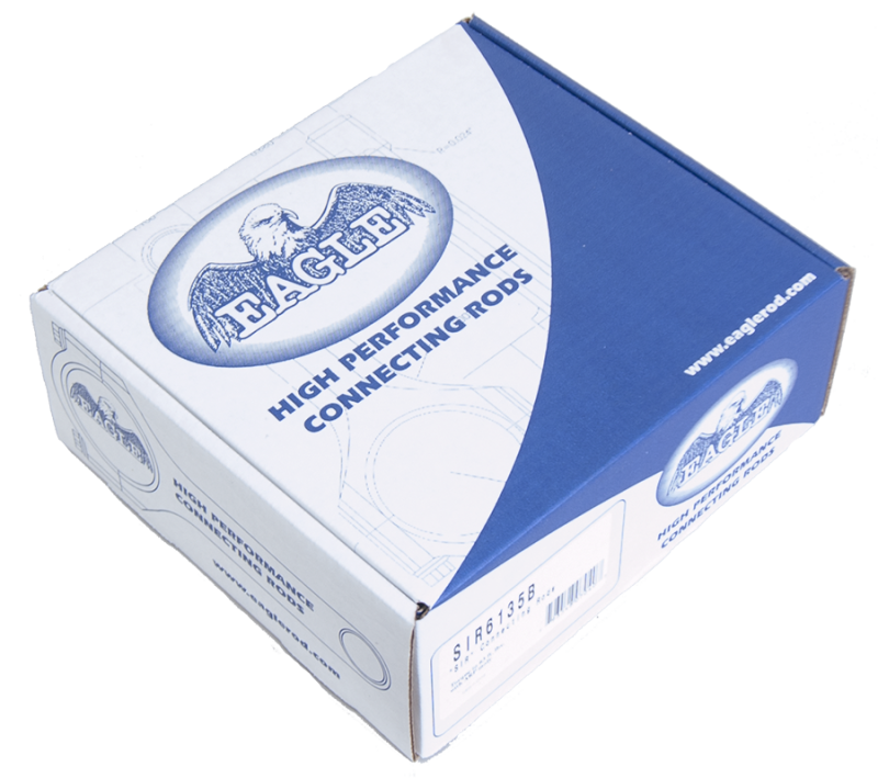 Eagle Chevrolet Big Block 5140 I-Beam Connecting Rod 6.135in w/ 7/16in ARP 8740 (Set of 8) SIR6135B SIR6135B Photo - in package