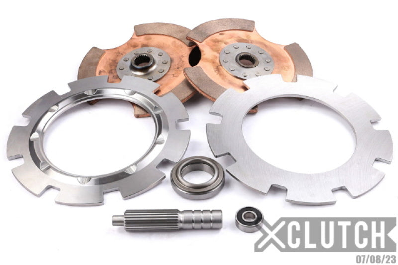 XCLUTCH Subaru 8in Twin Solid Ceramic Multi-Disc Service Pack XMS-200-SU01-2E-XC XMS-200-SU01-2E-XC Photo - Primary