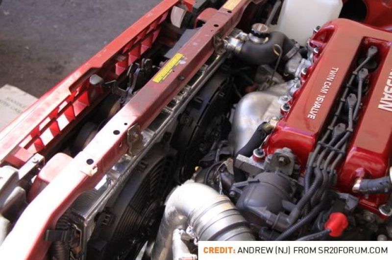 Mishimoto Aluminum Racing Radiator 91-99 Sentra SR20 Manual Transmission MMRAD-SEN-91SR User 1