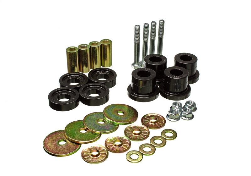 Energy Suspension 07-20 Chevrolet Suburban/Tahoe 1500 4WD Front Diff Bushing Set - Black 3.1173G 3.1173G Photo - Primary