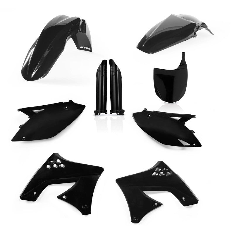 Acerbis 09-12 Kawasaki KX250F Full Plastic Kit - Black 2198050001 2198050001 Photo - Primary