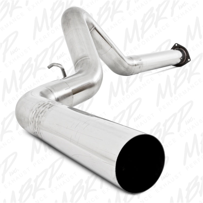 MBRP 07-10 Chevy/GMC 2500/3500 Duramax LMM 4in Filter Back Single Side T409 No Muffler S6026SLM S6026SLM Photo - Primary