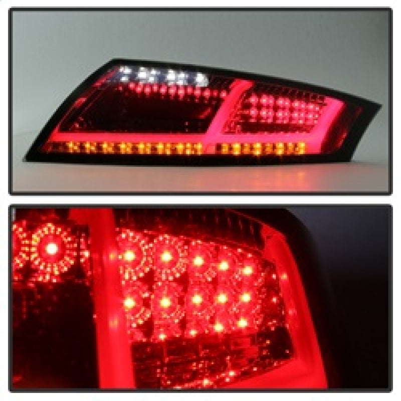 Spyder Audi TT 07-12 LED Tail Lights Smoke ALT-YD-ATT07-LED-SM 5081681 5081681 Photo - Unmounted