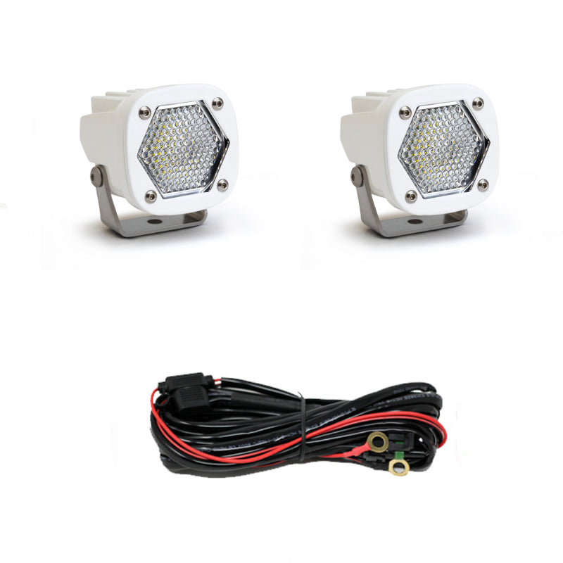 Baja Designs S1 White LED Auxiliary Light Pod Pair - Universal 387806WT User 1