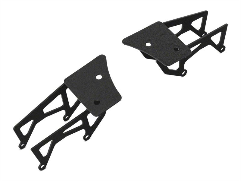 Raxiom 07-18 Jeep Wrangler JK Windshield Mounted Dual Light Brackets J106739 J106739 Photo - Close Up