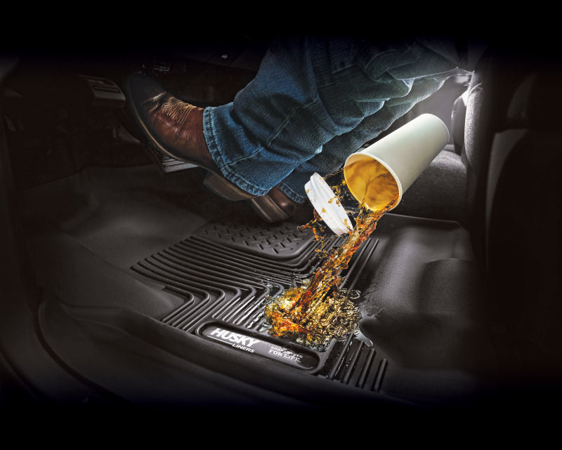 Husky Liners 11-14 Dodge Durango/ 11-14 Jeep Grand Cherokee X-Act Contour Black 2nd 53661 Photo - Mounted
