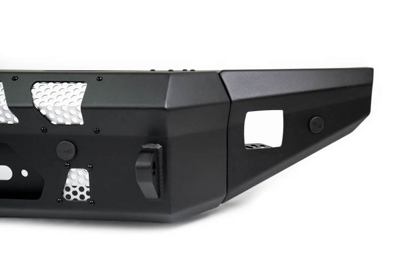 DV8 Offroad 2021+ Ford Bronco Front Bumper Winch Capable w/ Optional Bull Bar/Aux Light Opening FBBR-01 FBBR-01 Photo - Close Up