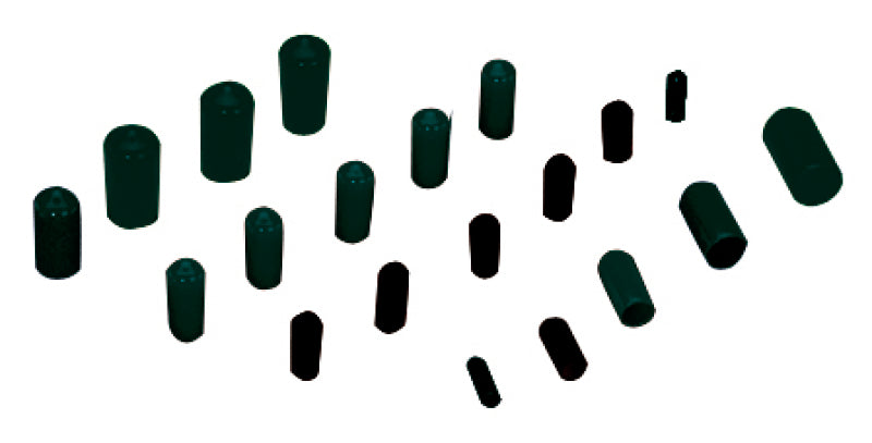 Moroso Vacuum Line Cap Kit, Black 41091 Photo - Primary