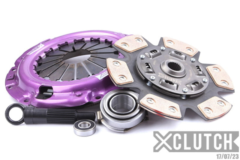 XCLUTCH 88-89 Mazda 323 GTX 1.6L Stage 2 Sprung Ceramic Clutch Kit XKFD23003-1B XKFD23003-1B Photo - Primary