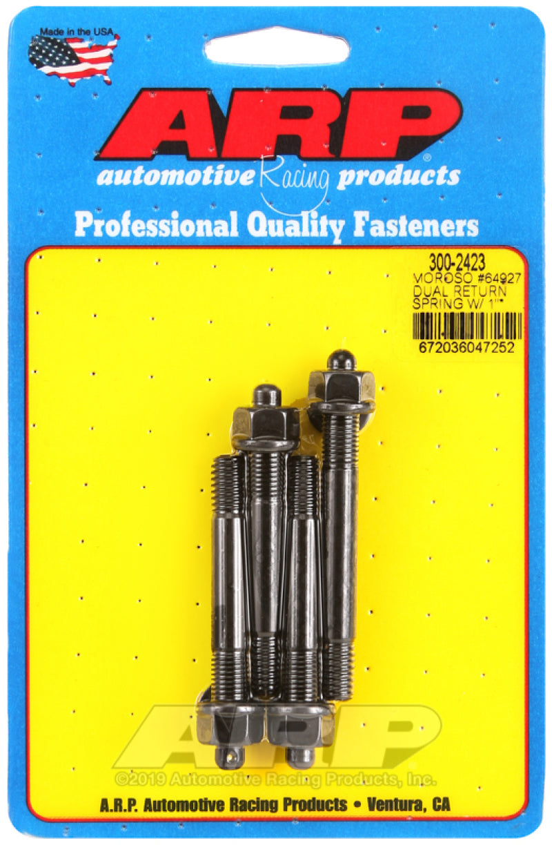 ARP Moroso 64927 dual return spring w/1" spacer plate pro series carb stud 300-2423 Photo - Primary