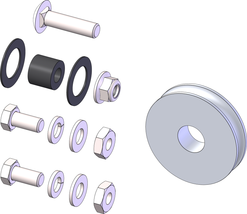 KFI Kfi Manual Lift Strap P800286-R P800286-R Photo - Primary