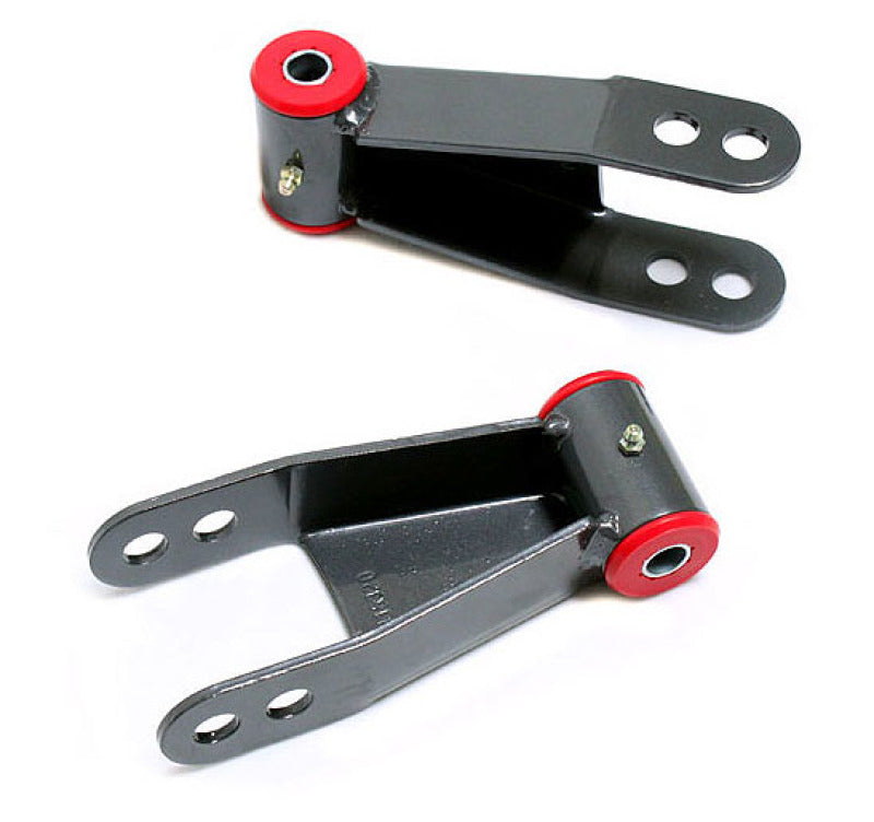 MaxTrac 04-17 Nissan Titan 2WD/4WD 2in Rear Lowering Shackles 415320 415320 Photo - Primary