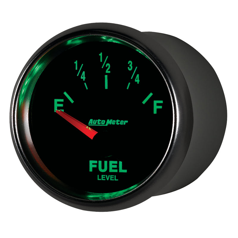 AutoMeter Gauge Fuel Level 2-1/16in. 240 Ohm(e) to 33 Ohm(f) Elec Gs 3816 3816 User 3