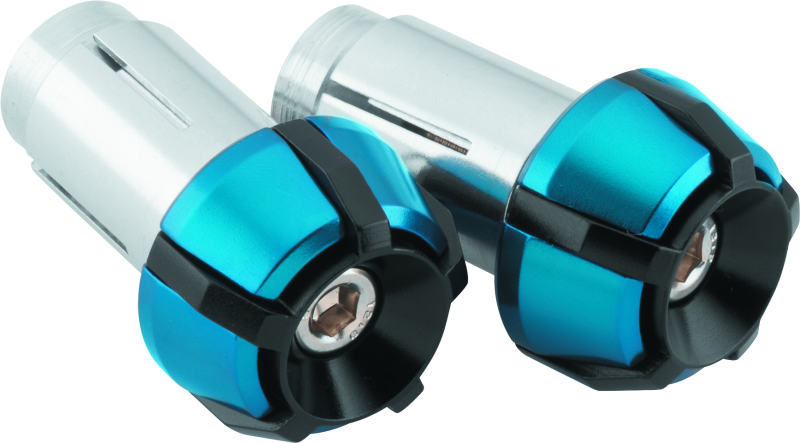 BikeMaster Anti-Vibration Bar Ends - Black/Blue 152153 152153 Photo - Primary