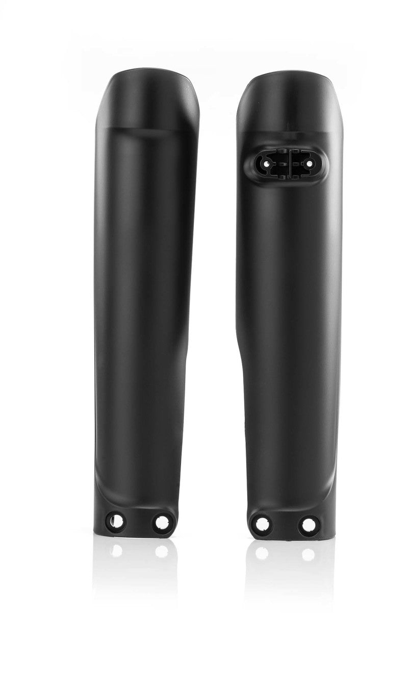 Acerbis 16-23 Husqvarna 125-501 TC/ FC/FX/TE/TX/FE Lower Fork Cover Set - Black 2470680001 2470680001 Photo - Primary