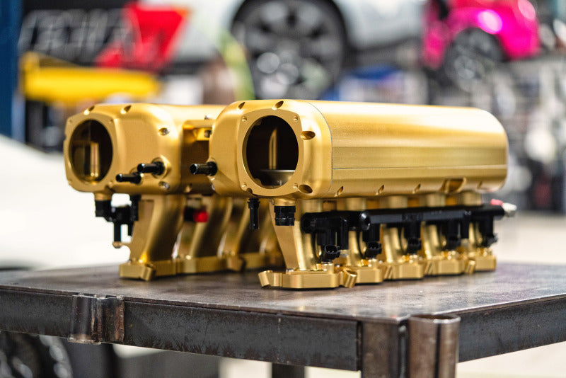 AMS Performance V10 Audi R8 / Lamborghini Huracan / Performante Billet Intake Manifold - CLR Anodize ALP.37.08.0001-1 ALP.37.08.0001-1 Photo - Primary