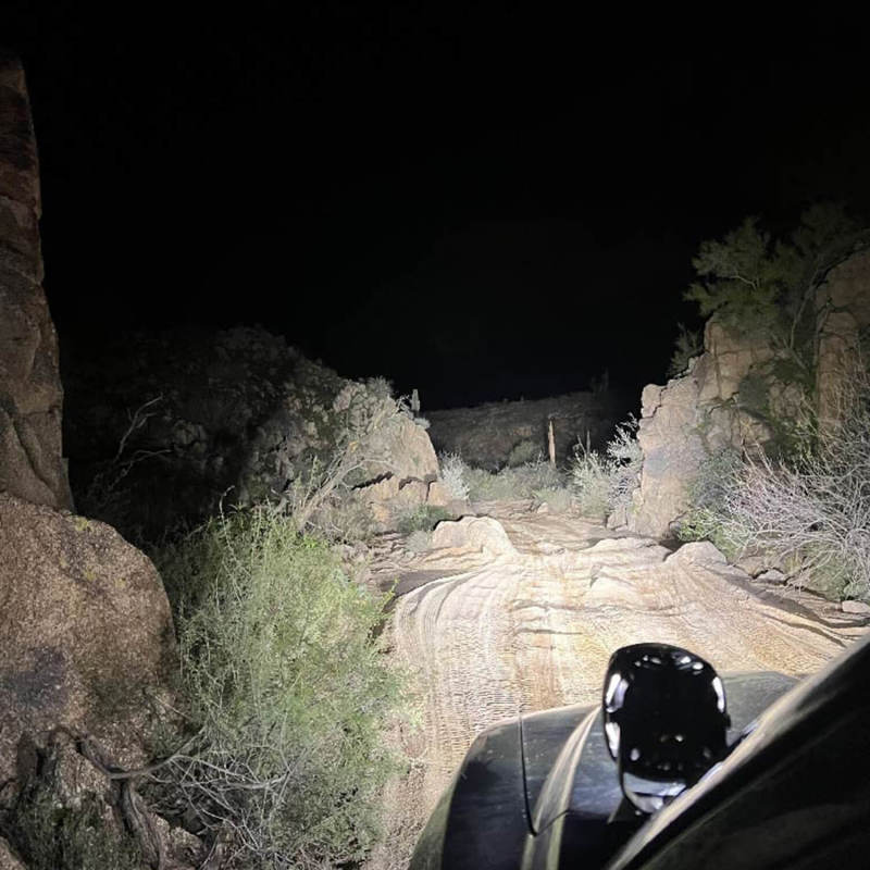 ARB NACHO Quatro Spot 4in. Offroad LED Light - Pair PM431 PM431 Photo - lifestyle view