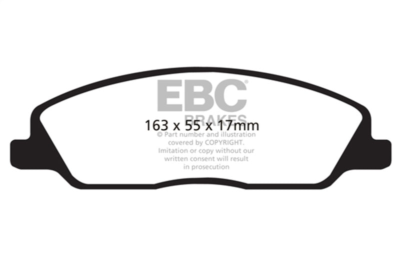 EBC Disc Brake Pad Set DP41869R Photo - Primary