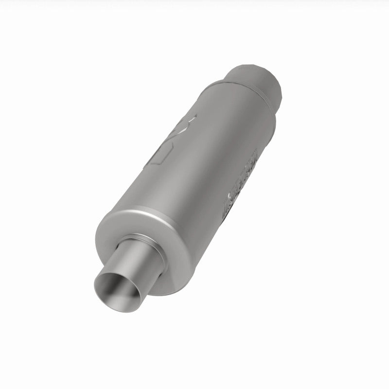 MagnaFlow 5" Round Center/Center Performance Muffler With Tip 14857 360 Degree Image Set