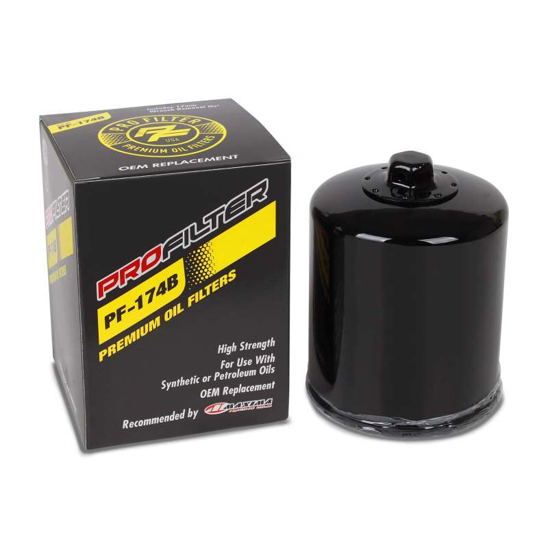 ProFilter Harley Spin-On Black Various Performance Oil Filter PF-174B PF-174B User 1