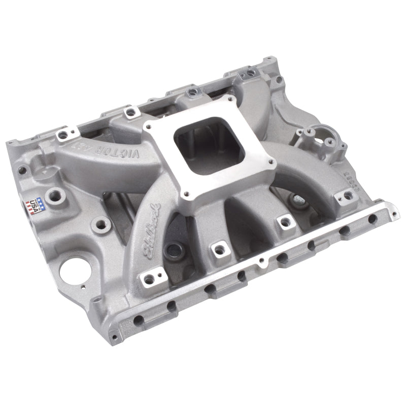 Edelbrock 390-428 Ford FE Victor EFI Manifold 4150 Flange Mounting 29365 29365 Photo - out of package