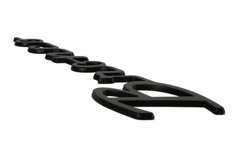 Ford Racing 2021+ Bronco Classic Script Fender Badges - Matte Black (Pair) M-1447-BSMB M-1447-BSMB Photo - Unmounted