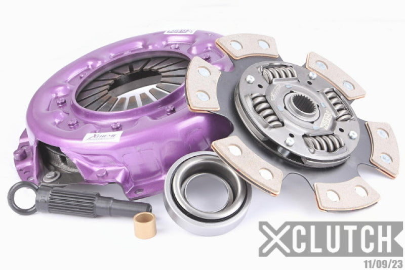 XCLUTCH 87-88 Nissan 200SX SE 3.0L Stage 2R Extra HD Sprung Ceramic Clutch Kit XKNI24001-1R XKNI24001-1R Photo - Primary
