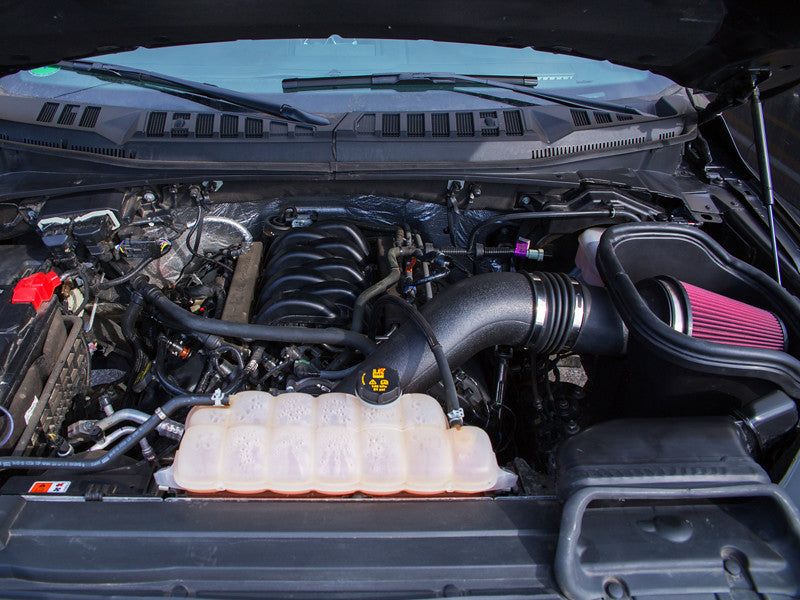 ROUSH 2015-2017 F-150 5.0L V8 Cold Air Kit 421980 421980 Photo - Mounted