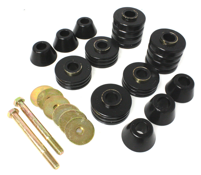Energy Suspension Body Mount Set Black Chevrolet C20 All 1975-1980 3.4103G Photo - Primary