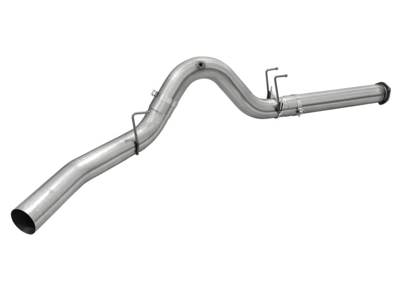 aFe POWER Large Bore-HD 5" 409 Stainless Steel DPF-Back Exhaust System 49-43064 Photo - Unmounted