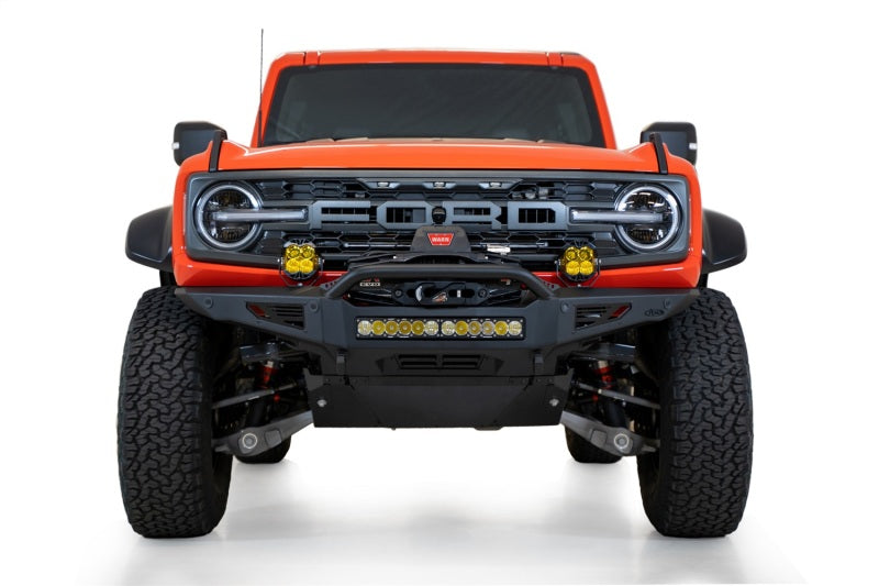 Addictive Desert Designs 22-23 Ford Bronco Raptor Rock Fighter Front Bumper F260181060103 F260181060103 Photo - Mounted