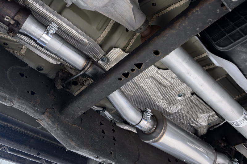 MBRP 21- GM Tahoe 5.3/6.2L Cat Back Exhaust S50573CF S50573CF Photo - Close Up