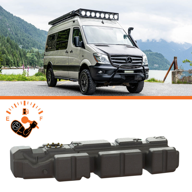 Titan Fuel Tanks 07-18 MB Sprinter 46 Gal. Extra HD Cross-Linked PE XXL Mid-Ship Tank - 144/170/170E 7050207 7050207 User 1