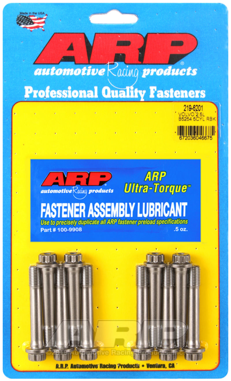 ARP Rod Bolt Kit Volvo 2.5L B5254 5-Cylinder 219-6201 Photo - Primary