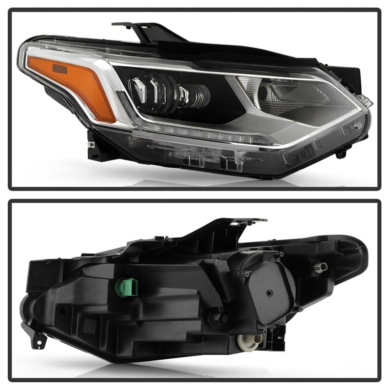 SPYDER 18-21 Chevy Traverse Full LED (Signal / Side Marker Halogen) Headlight - OE Right 9956270 9956270 Photo - Unmounted