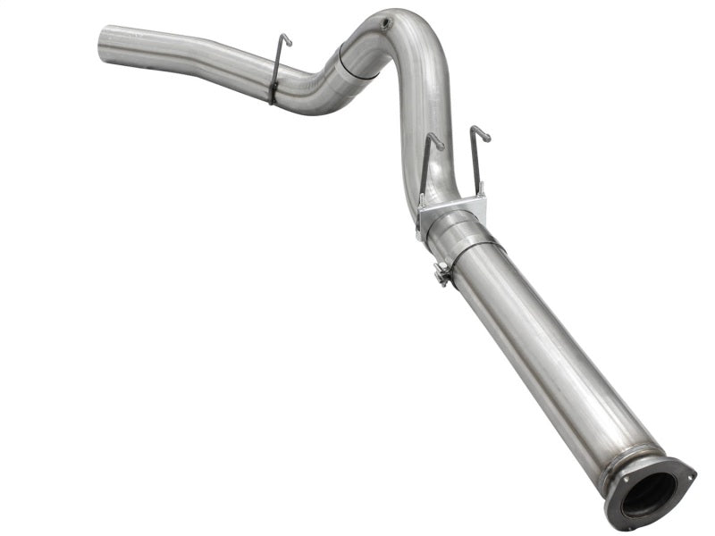 aFe POWER Large Bore-HD 5" 409 Stainless Steel DPF-Back Exhaust System 49-43064 Photo - Unmounted