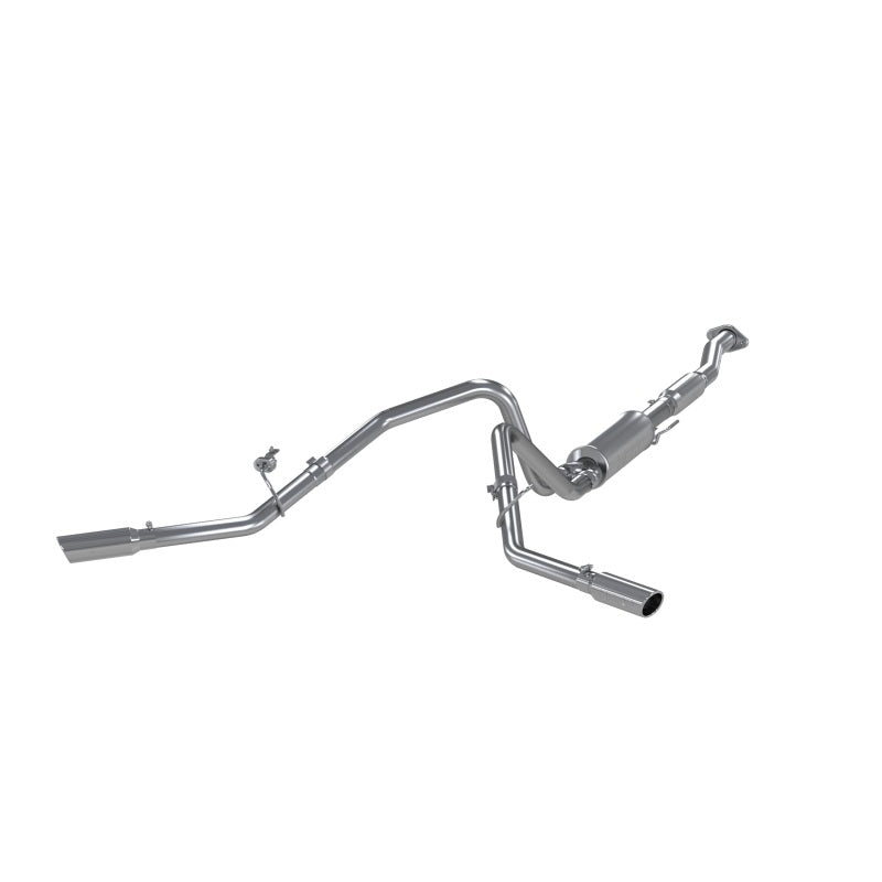 MBRP 11 Ford F-150 5.0L V8 Aluminized Cat Back Dual Split Side Exit 0WUDC S5232AL Photo - Primary