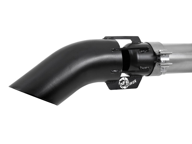 aFe 2021+ Jeep Gladiator V6-3.0L (td) Vulcan Series 3in 304SS HT DPF-Back Exhaust System - Black Tip 49-38094-B 49-38094-B Photo - Close Up