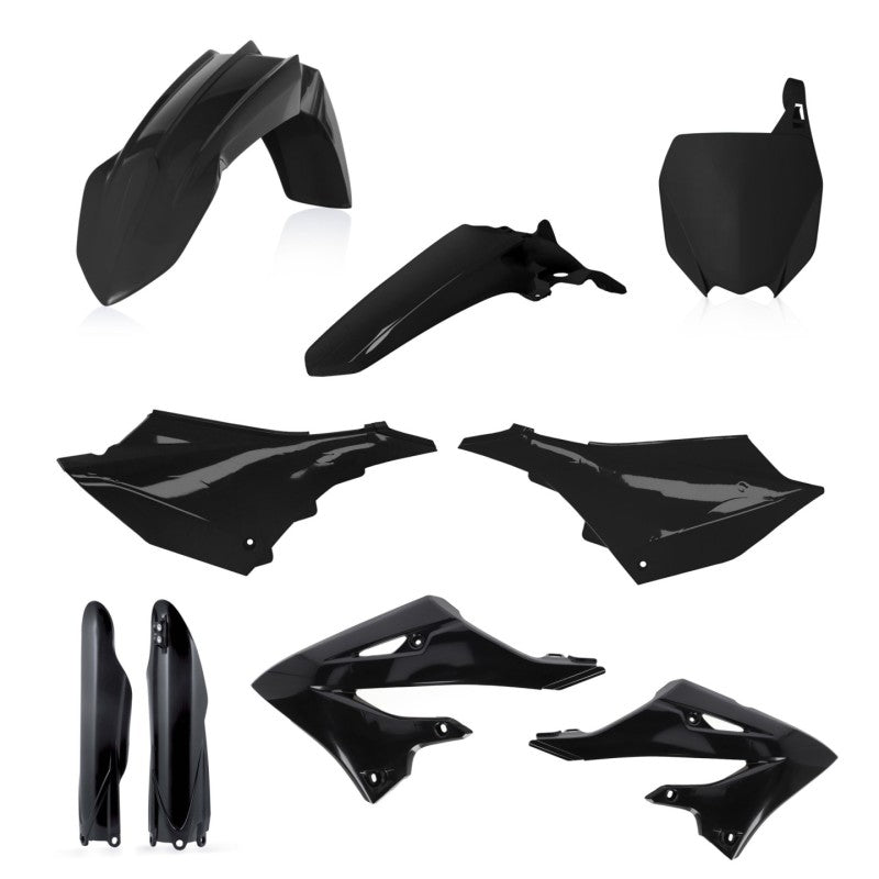 Acerbis 2023 Yamaha YZ125X/250X/ 22-23 YZ125/250 Full Plastic Kit - Black 2936150001 2936150001 Photo - Primary
