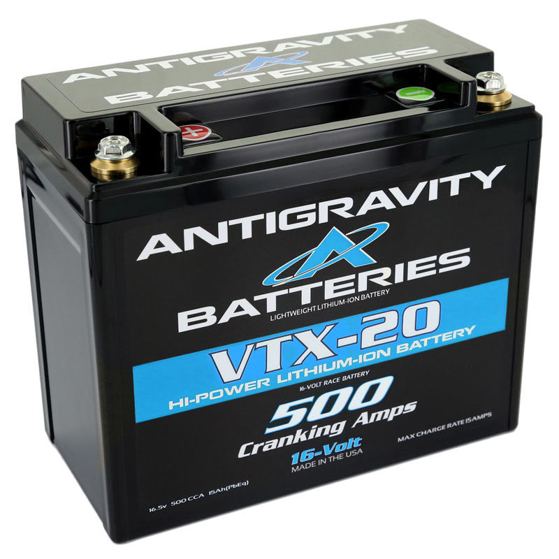 Antigravity Batteries Antigravity Special Voltage YTX12 Case 16V Lithium Battery - Left Side Negative Terminal AG-VTX-20-L AG-VTX-20-L Photo - Primary