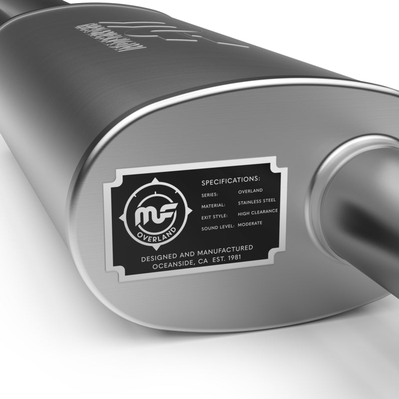 Magnaflow 18-23 Jeep Wrangler JL 2.0L/3.6L Overland Series Axle-Back Exhaust 19620 19620 User 4