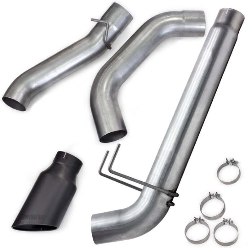 Banks Power 19-23 Dodge RAM Monster Exhaust 5.0in Single 6.7L CCLB DRW w/ SideKick Black Tip 49808-B 49808-B User 1