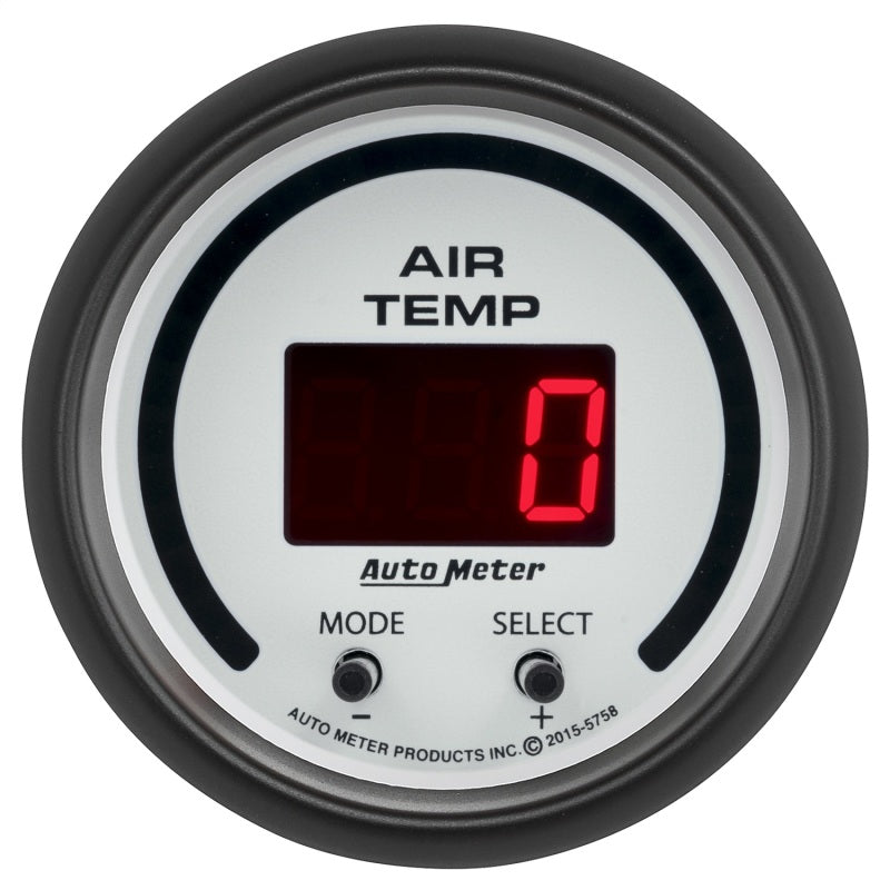 Autometer 2-1/16" Air Temp, Dual Channel, 100-300 °F, Phantom 5758 Photo - Primary